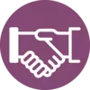 Consent management logo in purple