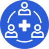 Care Coordination Logo in blue 